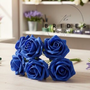Artificial Blue Rose Sticks