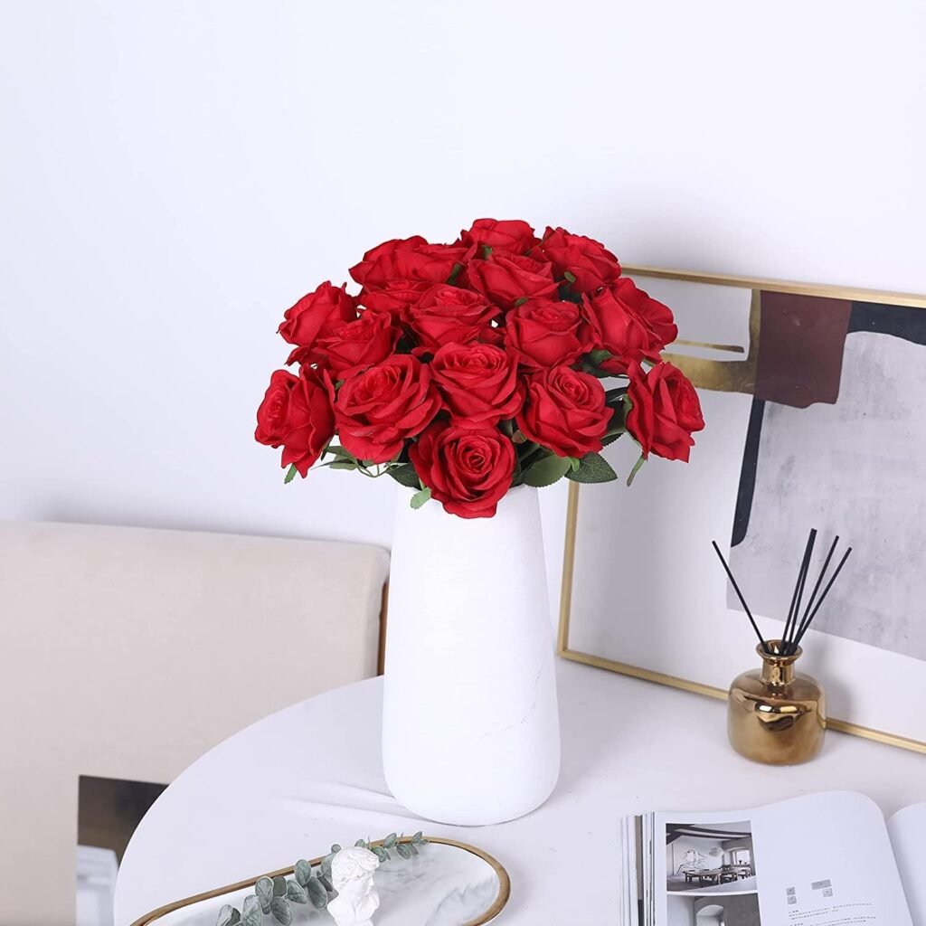 Artificial Red Rose Bunches - demo